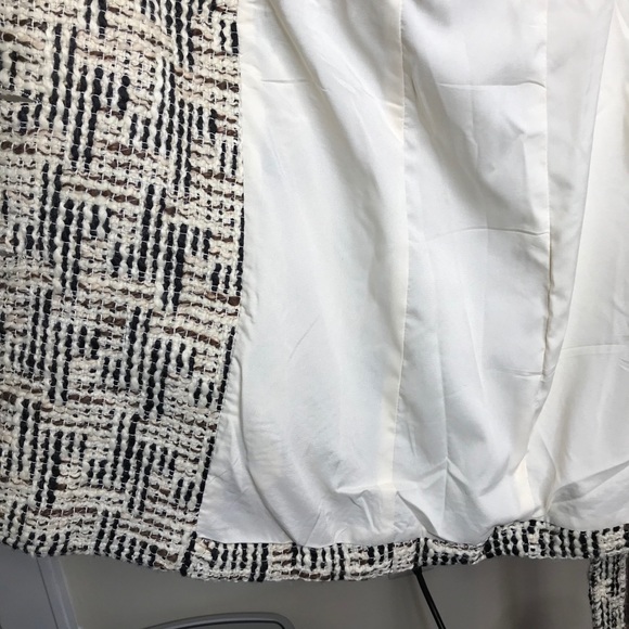 Boucle Trench Coat Fully Lined High End Couture - Picture 6 of 7